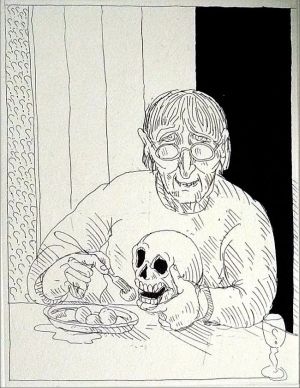 Motiv zuTomi Ungerer &ndash; K&uuml;nstler, Tod und K&ouml;nigsklopfen
