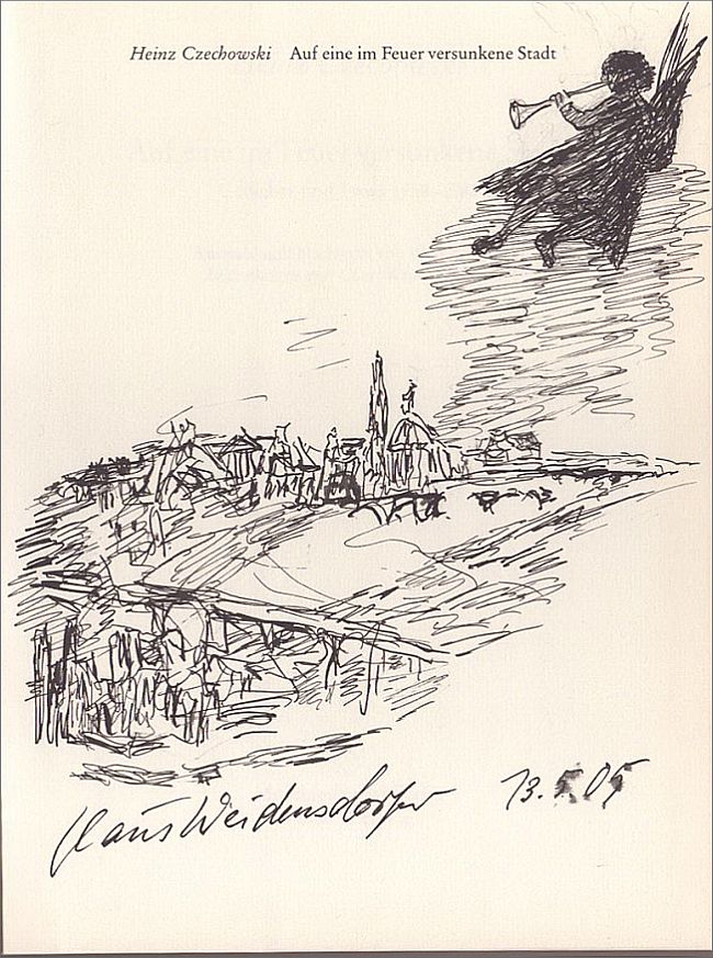 Federzeichnung Claus Weidensdorfer
