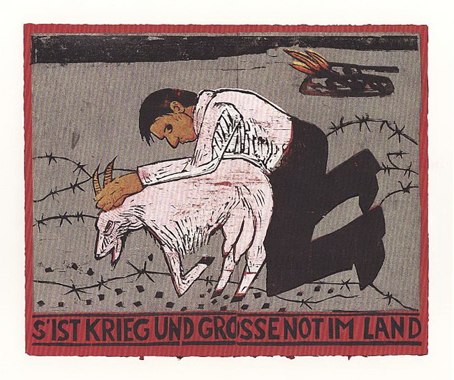 's ist Krieg und große Not im Land