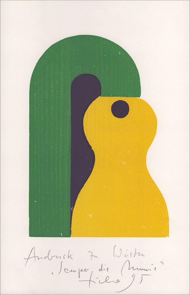 Orig.-Farbholzschnitt 1 der Vorzugsausgabe