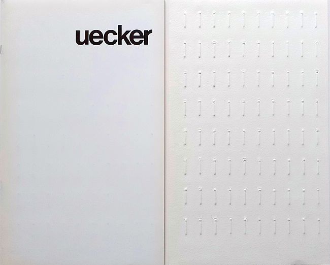 Katalogheft und Grafik Günther Ücker