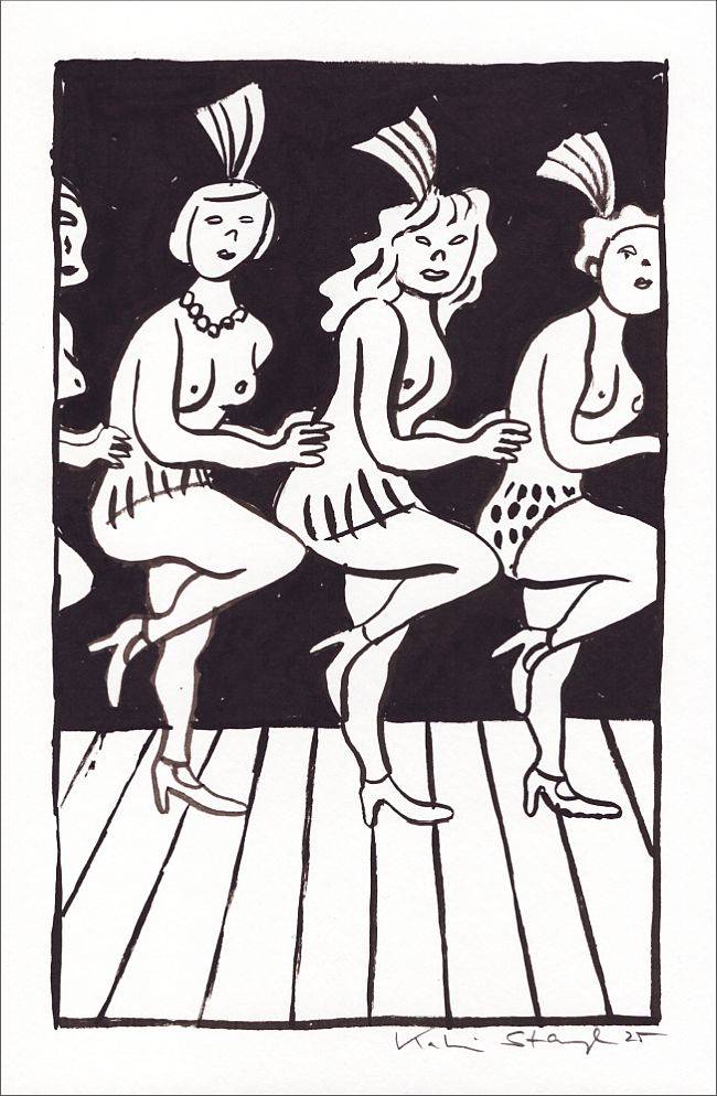 serielle Tuschezeichnung der Vorzugsausgabe A