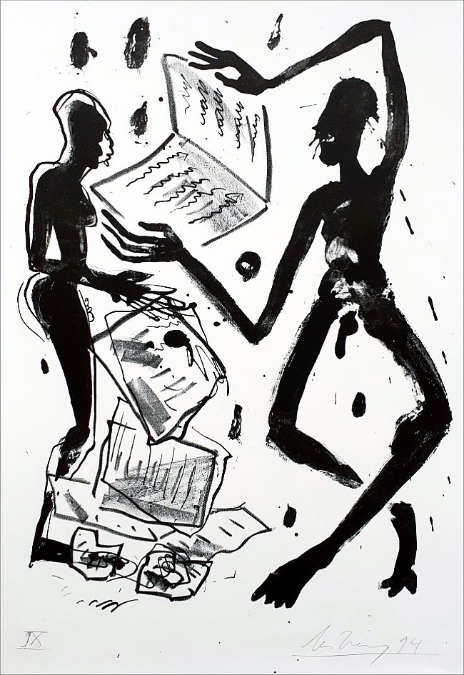 Orig.-Lithografie 1 der Vorzugsausgabe