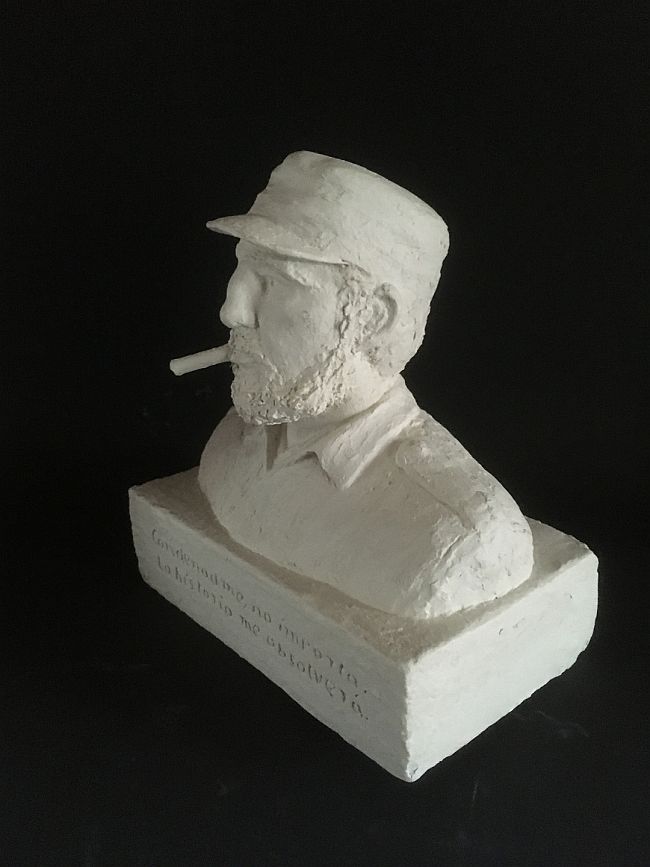 Tonmodell, von dem der Abguss gefertigt wird.