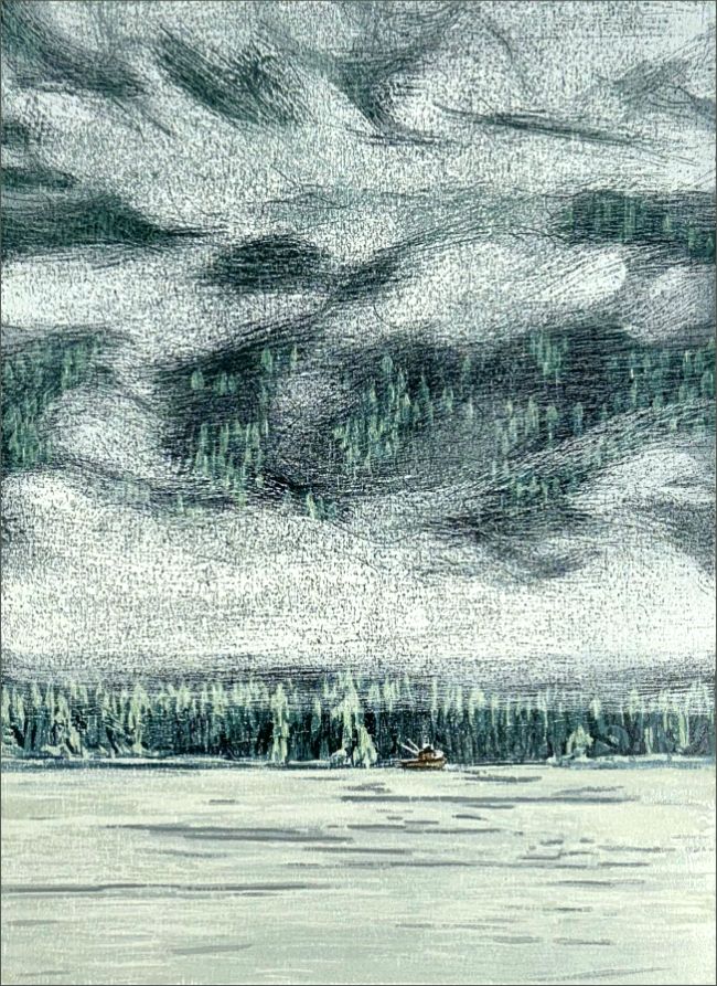 Orig.-Farbholzschnitt der Vorzugsausgabe