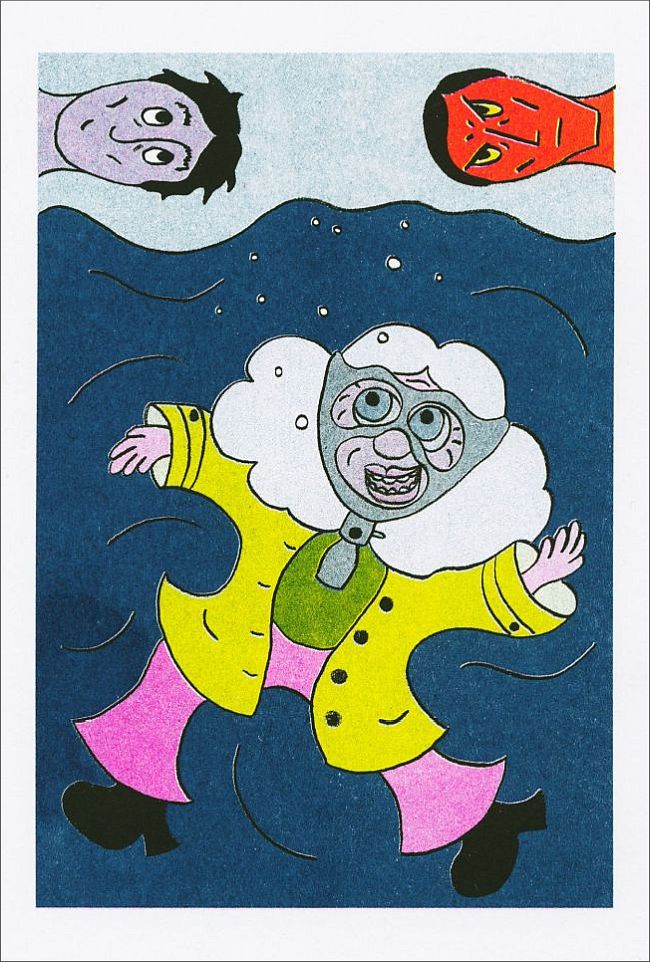 Orig.-Risografie der Vorzugsausgabe