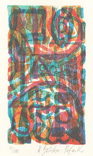 Original-Flachdruckgrafik