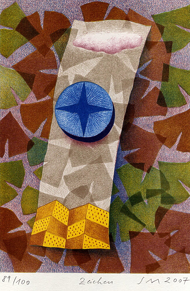 Original-Flachdruckgrafik