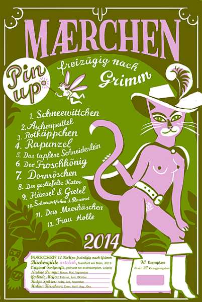 Pin-Up-Kalendertrupp