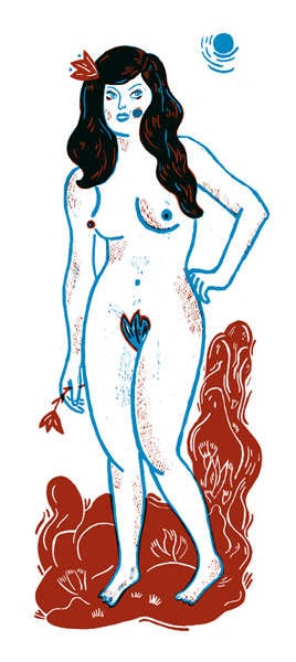 Pin-Up-Kalendertrupp