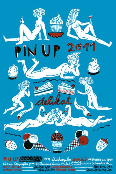 Pin-Up-Kalendertrupp