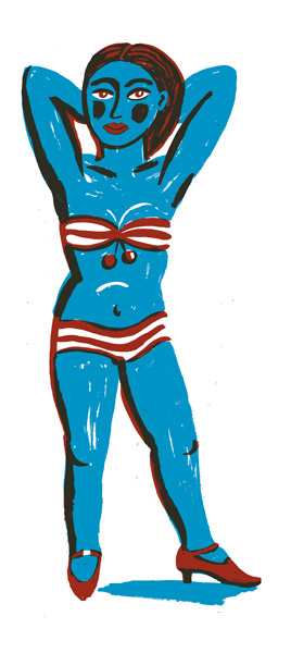Pin-Up-Kalendertrupp
