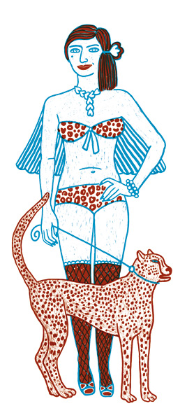 Pin-Up-Kalendertrupp